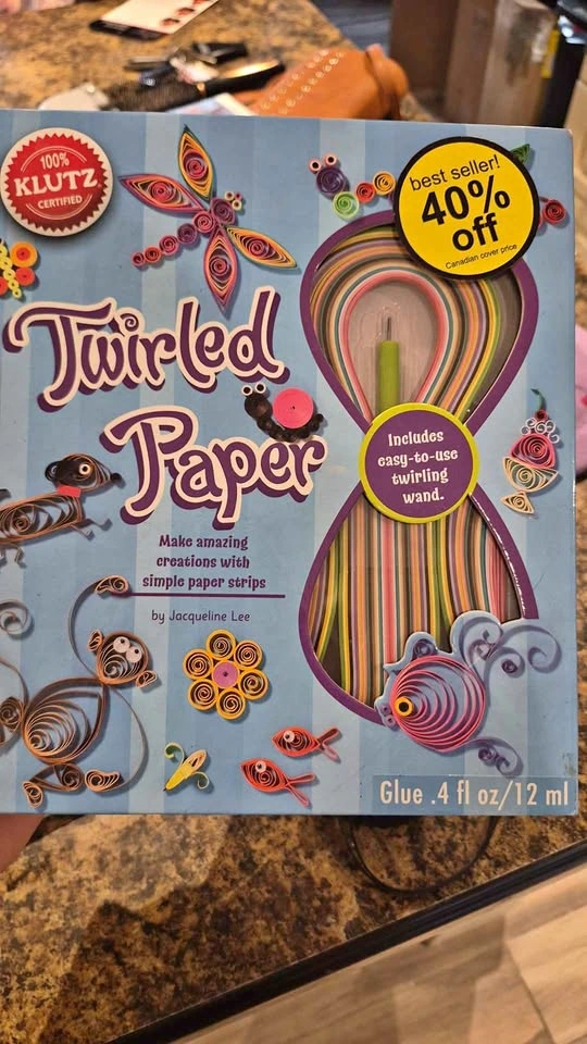 Twirled paper art