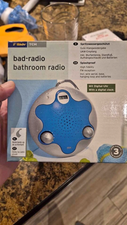 Bathroom radio