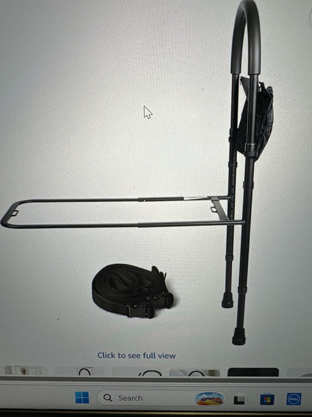 Bed Rail Assist Handle