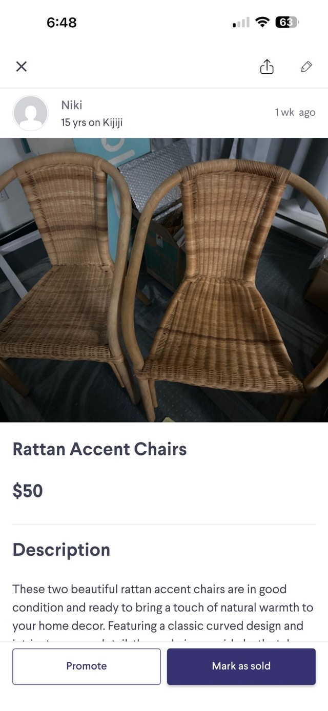 Rattan Accent Chairs