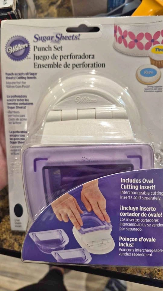 Sugar sheets punch set
