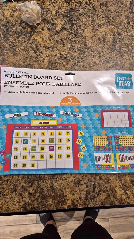 Bnib bulletin board set