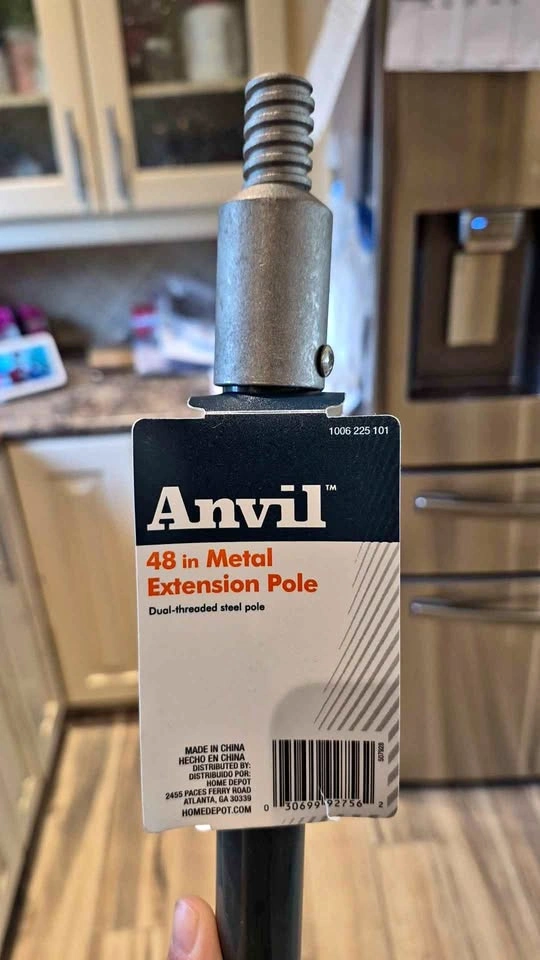 48 in metal extension pole