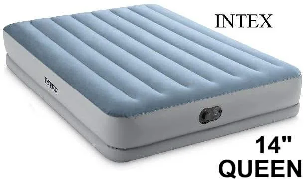 INTEX Queen Air Mattress w/ USB Pump - NEW thumbnail