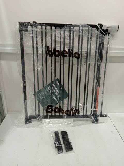 NEW BABELIO Baby/Dog Gate 30" x 29-43" - Black - photo 3
