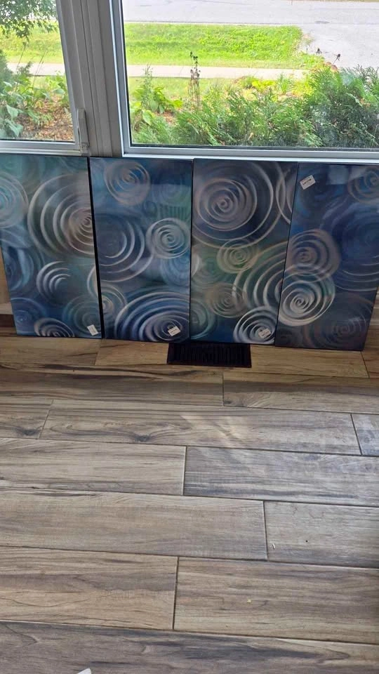 Bnib holographic wall art