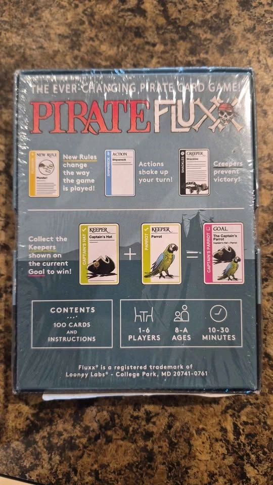 Purate fluxx card game - photo 2