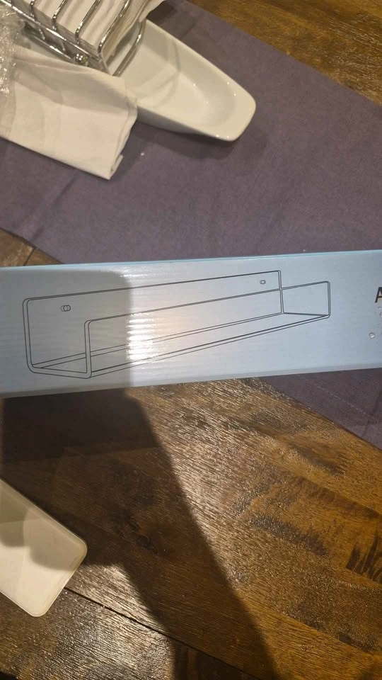 2 pc. Clear acrylic bookshelf rails - photo 2