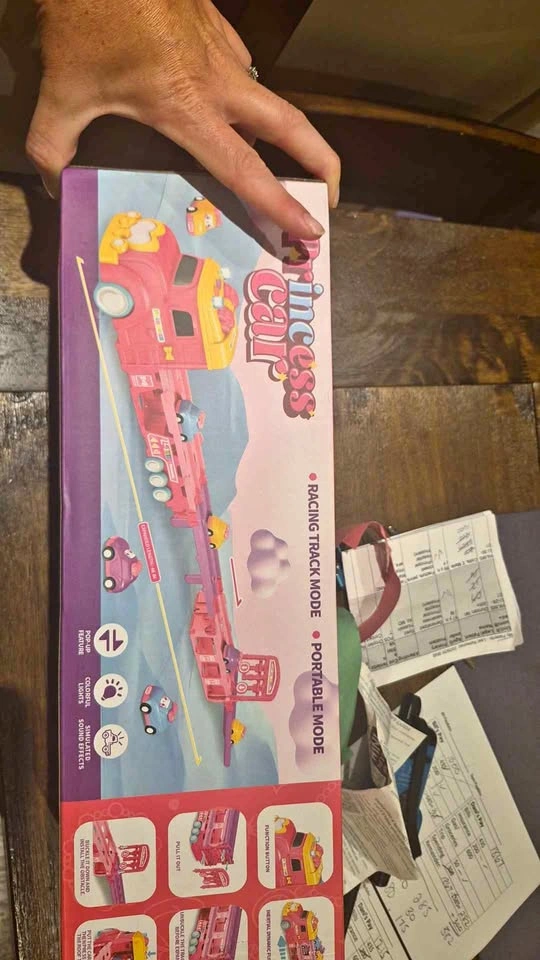 Bnib princess car toy