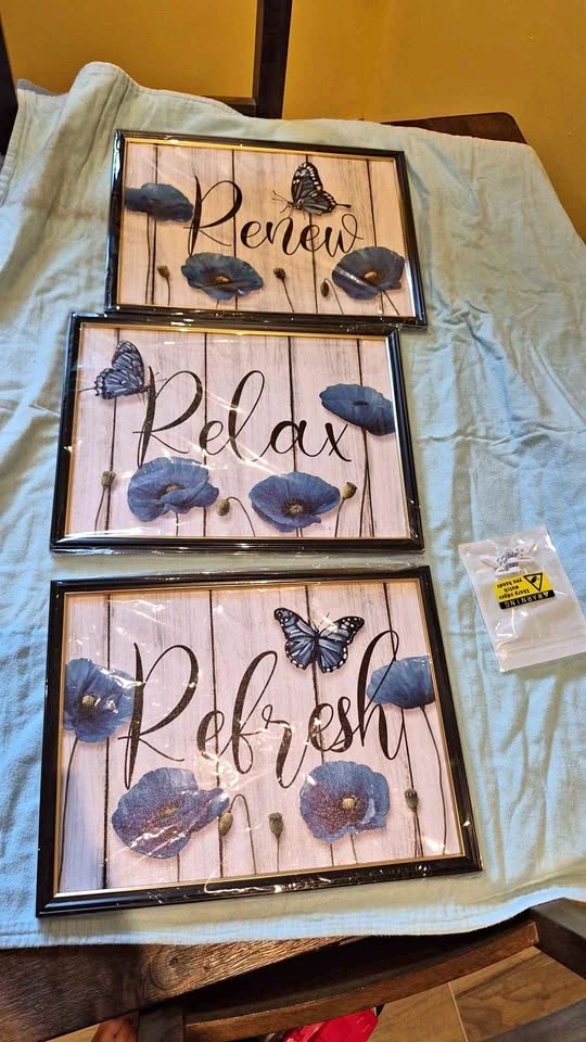 Bnib framed wall art
