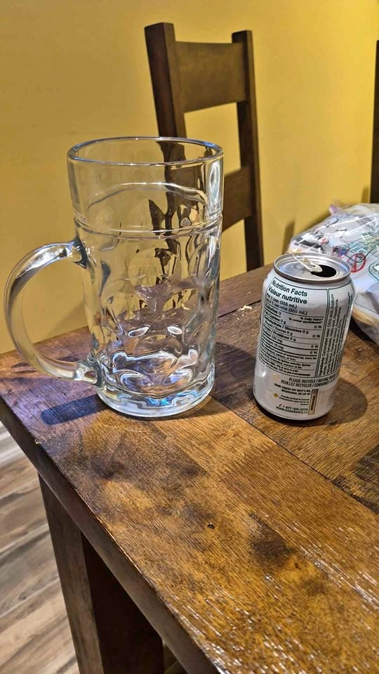 Gigantic beer mug