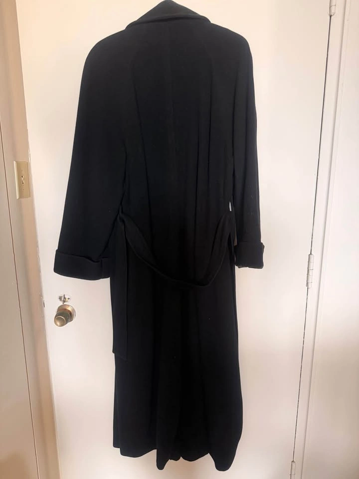🧥 Elegant Long (Maxi) Black Coat – Jones New York – Size 12 ❄️ - photo 3