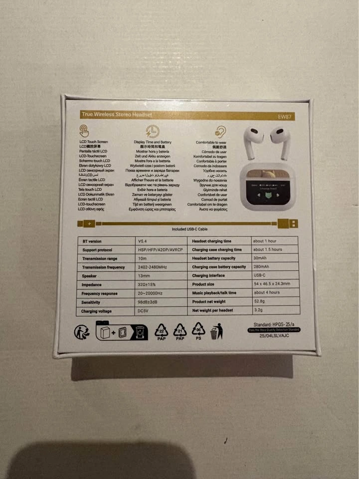 hoco. EW87 TWS Headset - photo 2