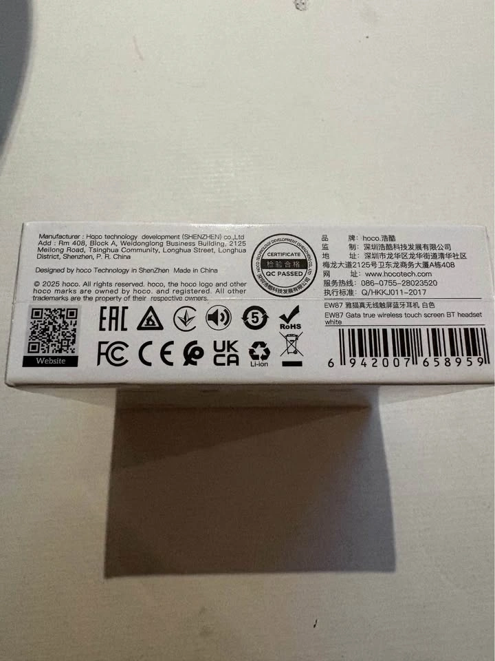 hoco. EW87 TWS Headset - photo 4