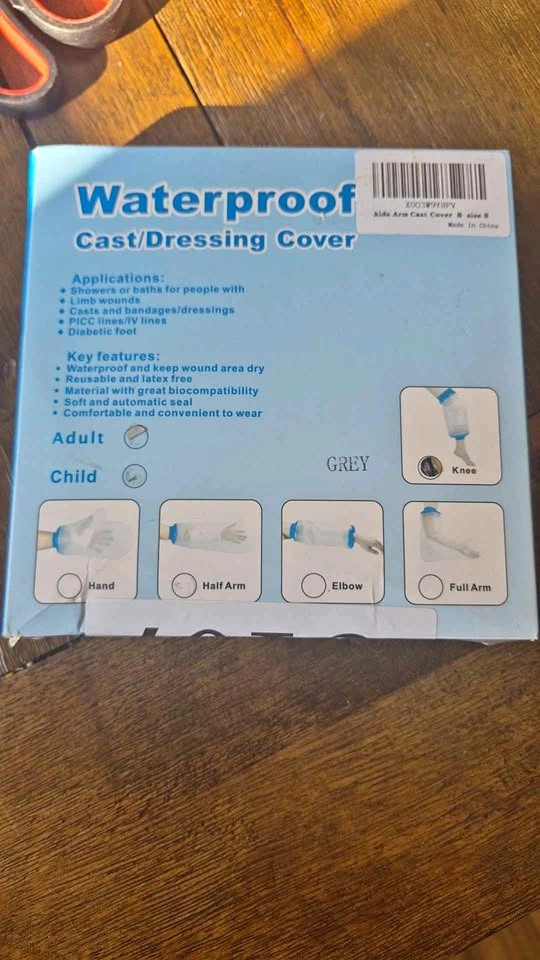 Cast/ IV line protector (from water)