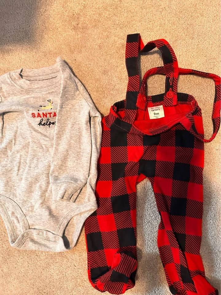 Carter's 9m 2-Piece Christmas Outfit - photo 2