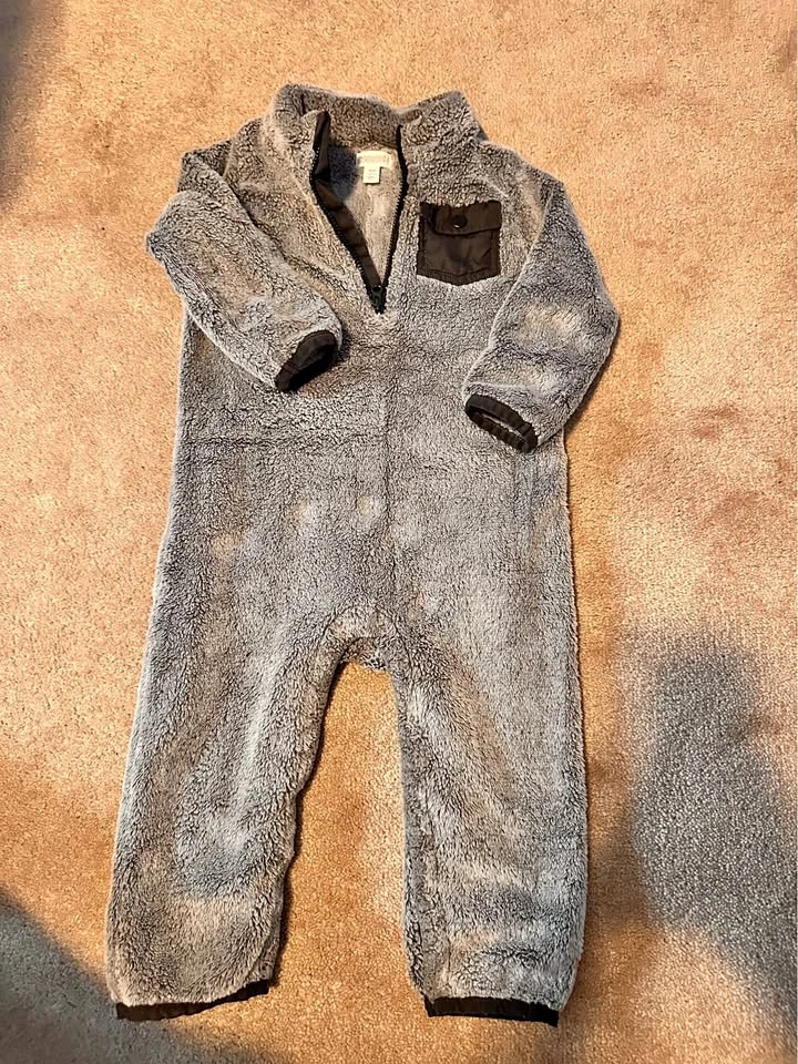 Gymboree Fleece One-Piece Jumpsuit 18-24 Months