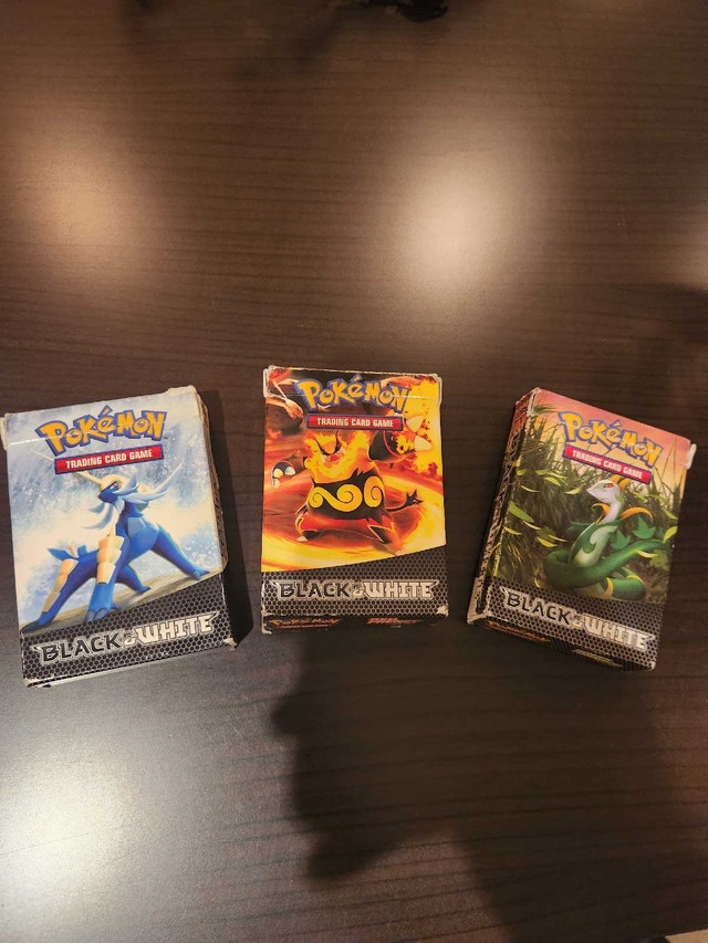Pokémon Black And White Card Decks