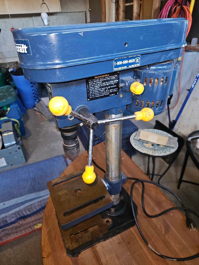 Mastercraft 8" Benchtop Drill Press