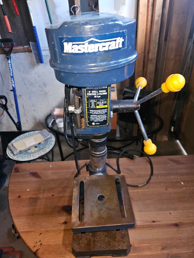 Mastercraft 8" Benchtop Drill Press - photo 2
