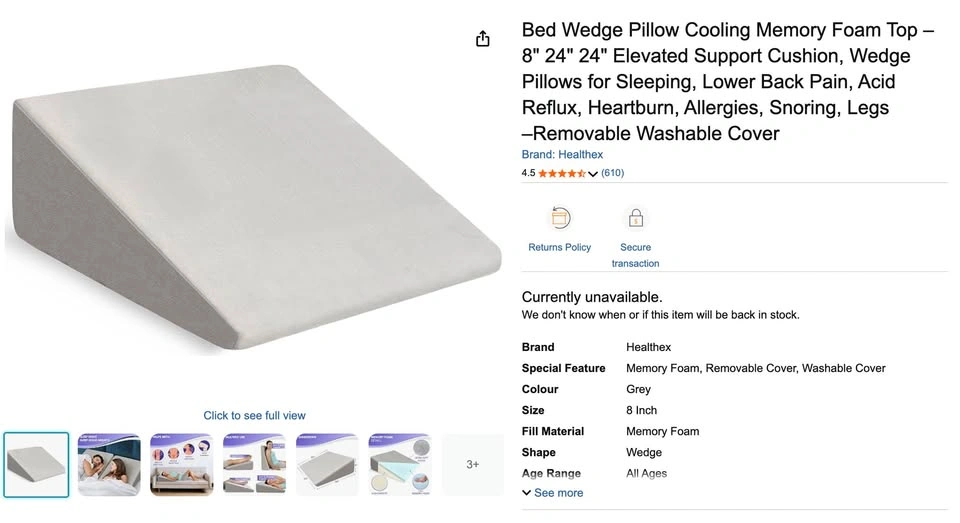 Healthex Wedge Pillow - photo 2