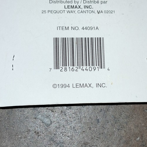 LEMAX Christmas Village Collection PVC BRICK ROAD 1994 NOS - photo 4