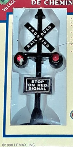 Lemax Railway Stop Light