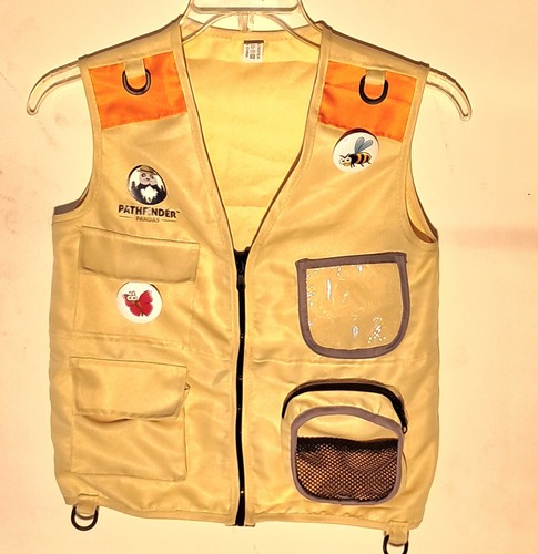 Pathfinder Pandas Youth Costume Activity Vest With Accessories S