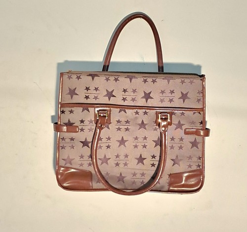 Narooma Brown Tote Bag With Leather Handles And Trim - photo 4