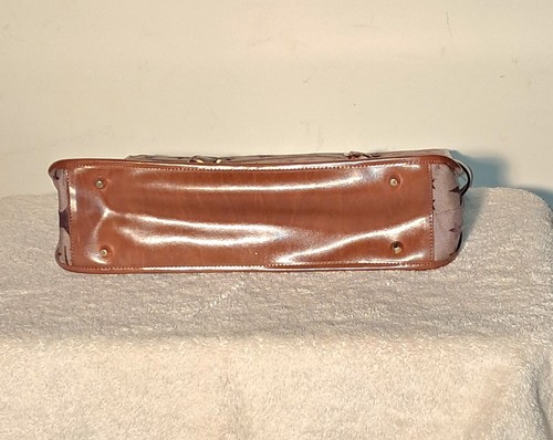 Narooma Brown Tote Bag With Leather Handles And Trim - photo 5