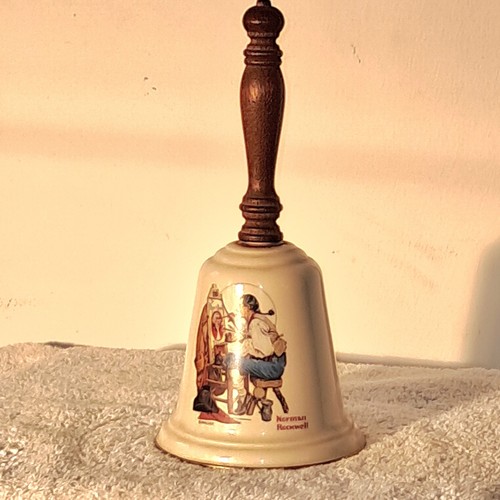Norman Rockwell Hand Bell "THE TAVERN SIGN PAINTER" - photo 4
