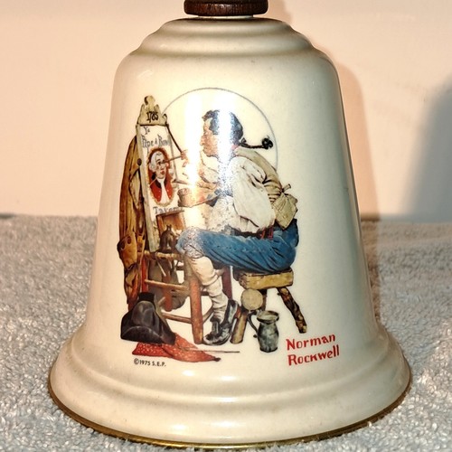 Norman Rockwell Hand Bell "THE TAVERN SIGN PAINTER" - photo 5