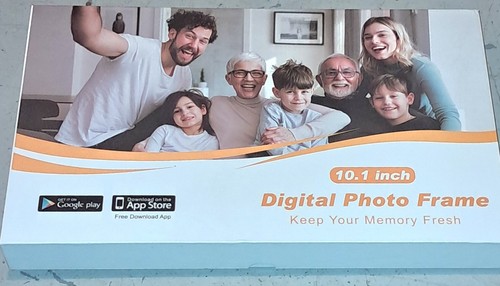 10.1 in Digital Photo Frame With Wi-Fi