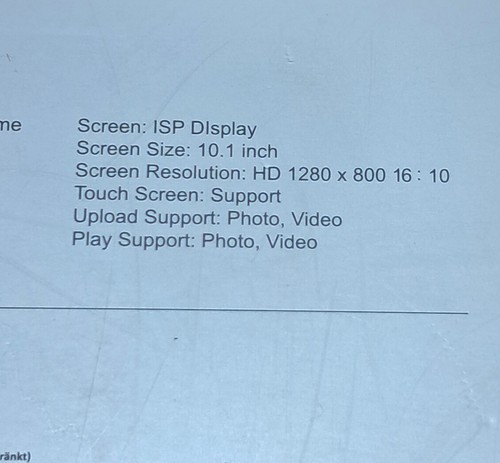 10.1 in Digital Photo Frame With Wi-Fi - photo 4