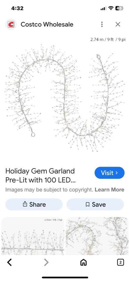 Garland of warm lights - photo 3