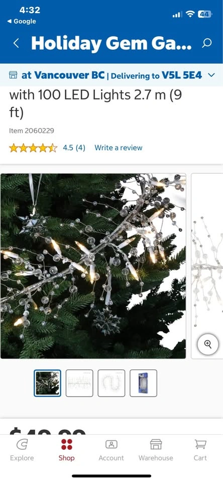 Garland of warm lights - photo 4