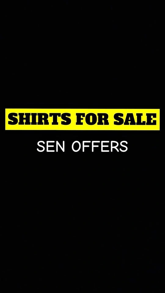 SHIRTS FOR SALE