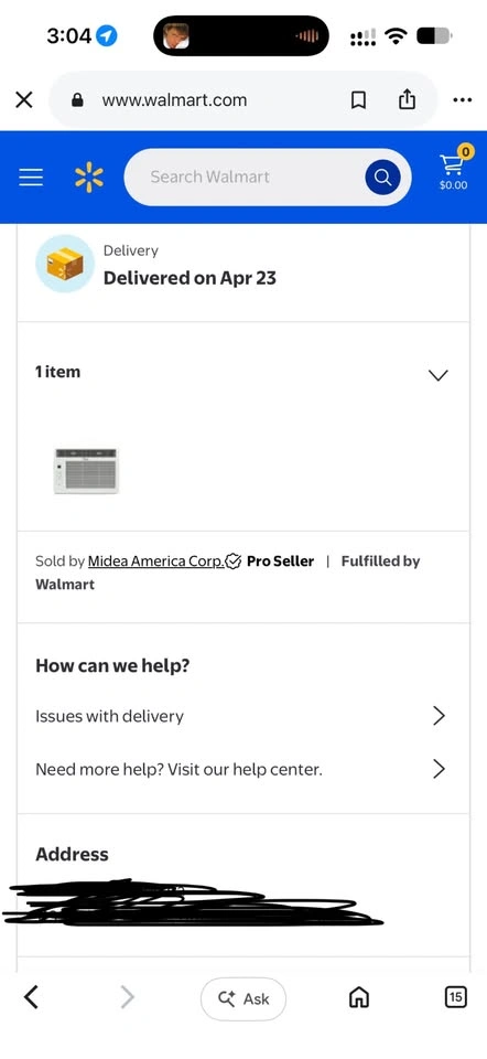 Midea 5,000 BTU Window Air Conditioner - Like New! - photo 4