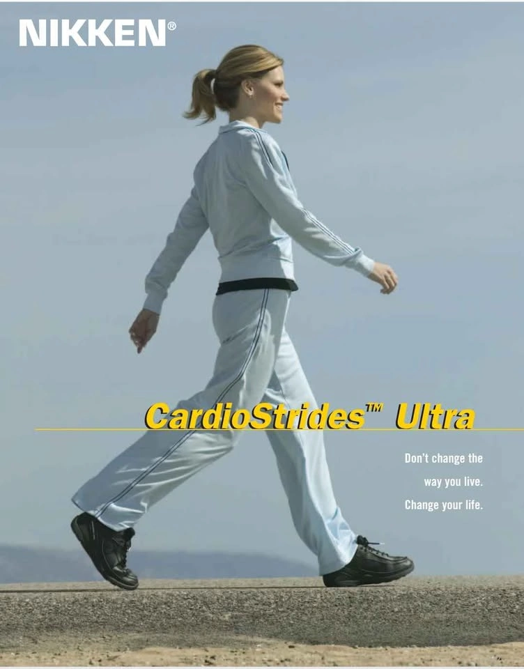 Nikken CardioStrides Ultra Men's Size 10 Black - photo 4