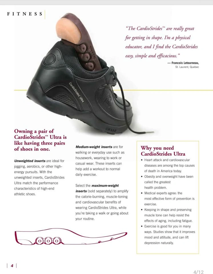 Nikken CardioStrides Ultra Women's Size 8 Black - photo 5