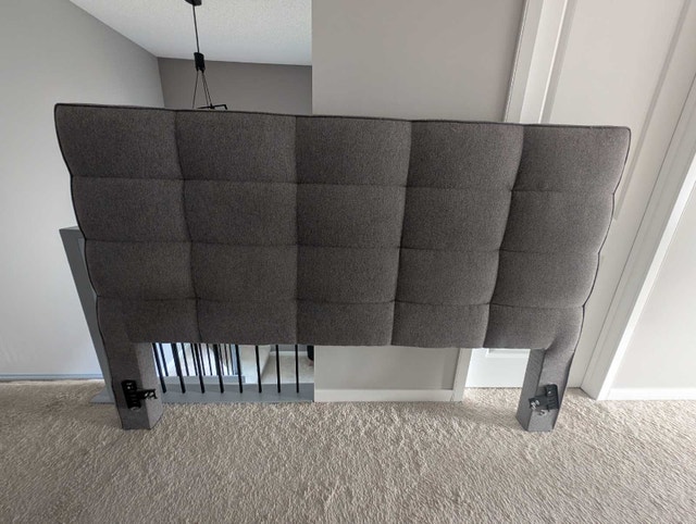 King Headboard Gray