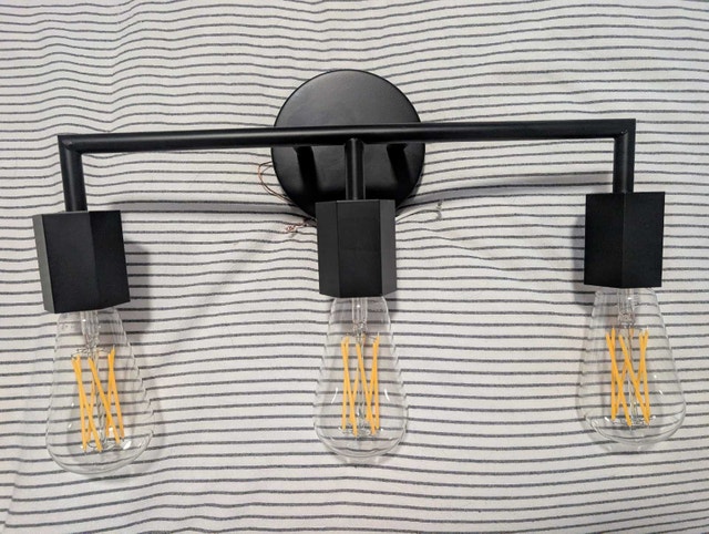 Three-Light Wall Sconces