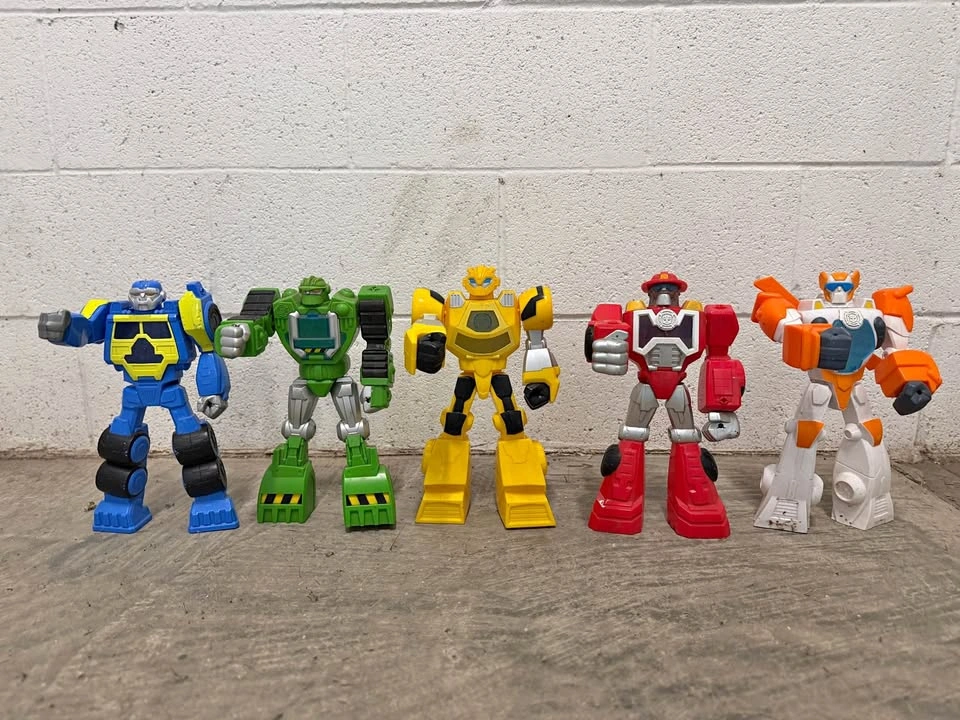 Transformers Rescue Bots Set of 5, 11" Action Figures