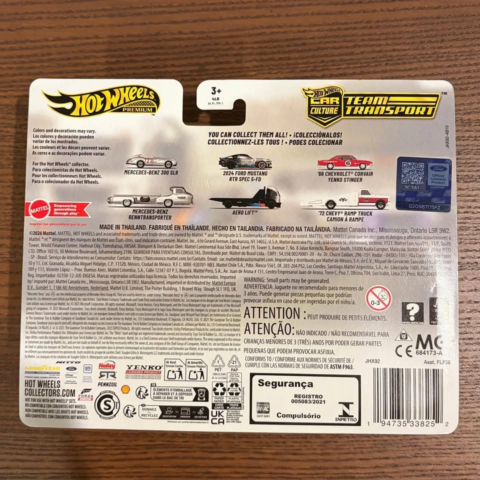 Hot Wheels Car Culture Team Transport 2024 Ford Mustang - photo 3