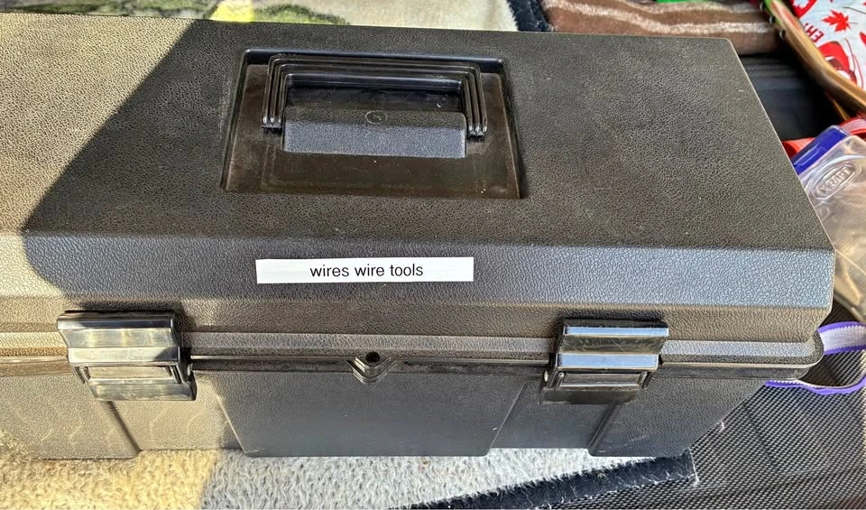 Automotive & Hobbyist Electrical Wire Kit w/ Tool Box & Stripper