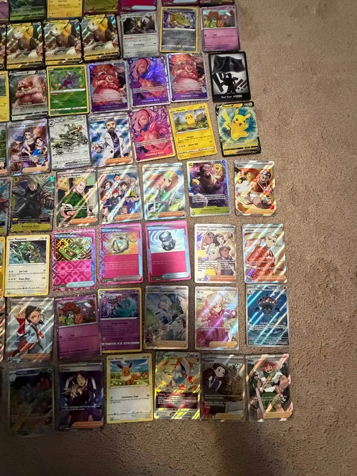 Giant Lot of Pokemon & One Piece Cards - photo 4