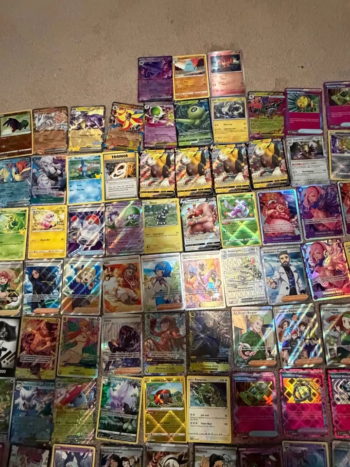 Giant Lot of Pokemon & One Piece Cards - photo 5