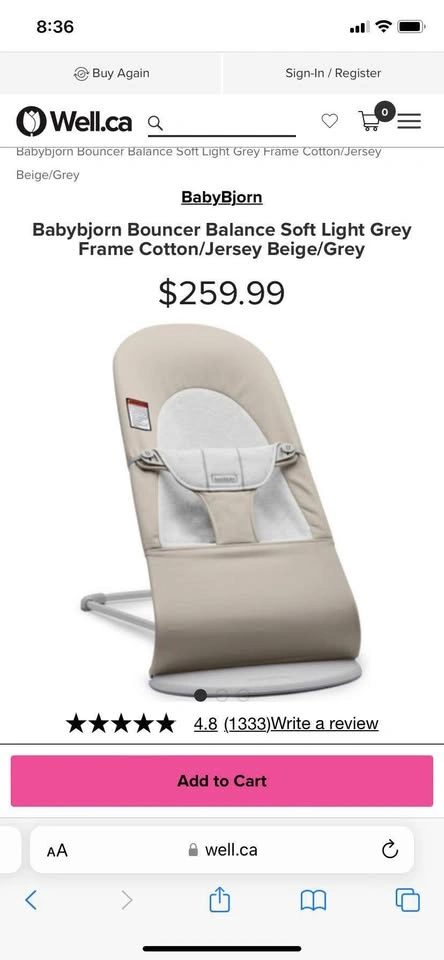 BabyBjorn Bouncer - photo 3