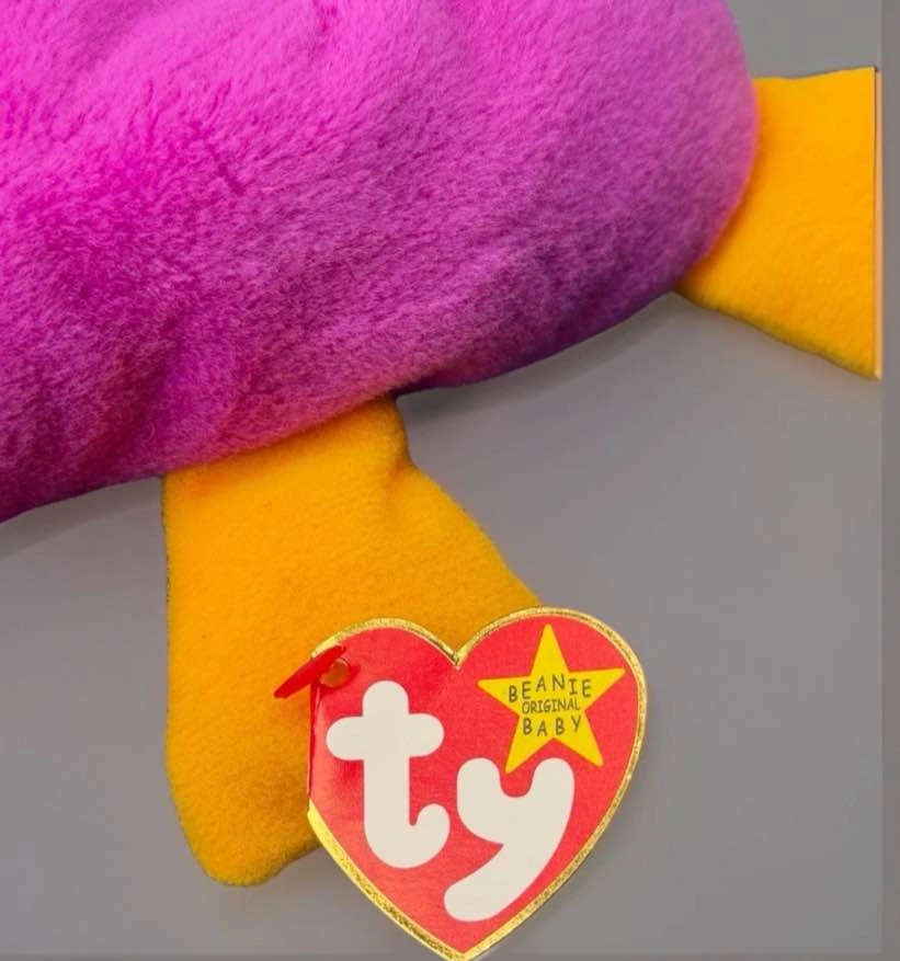 Rare TY Beanie Baby Patti The Platypus 1993 Retired - photo 4