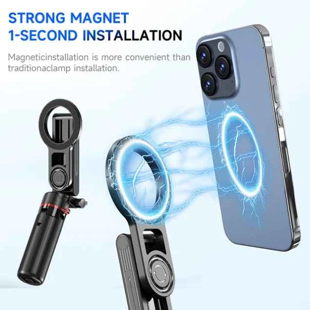 Portable Pocket Tripod, Small and Compact, Mobile Phone Stand - photo 2